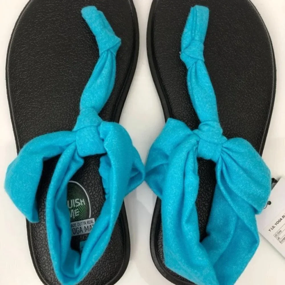Sanuk Lil Yoga Sling Ella Sandal Size 6 Girls